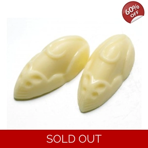 Hannahs White Mice - Chocolate Flavoured Candy Sweets